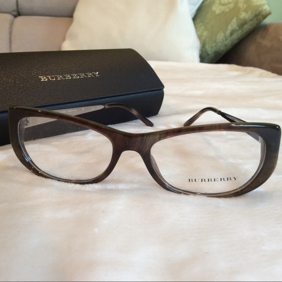 NEW BURBERRY B 2168 3472 HAVANA EYEGLASSES FRAMES - Picture 14 of 16